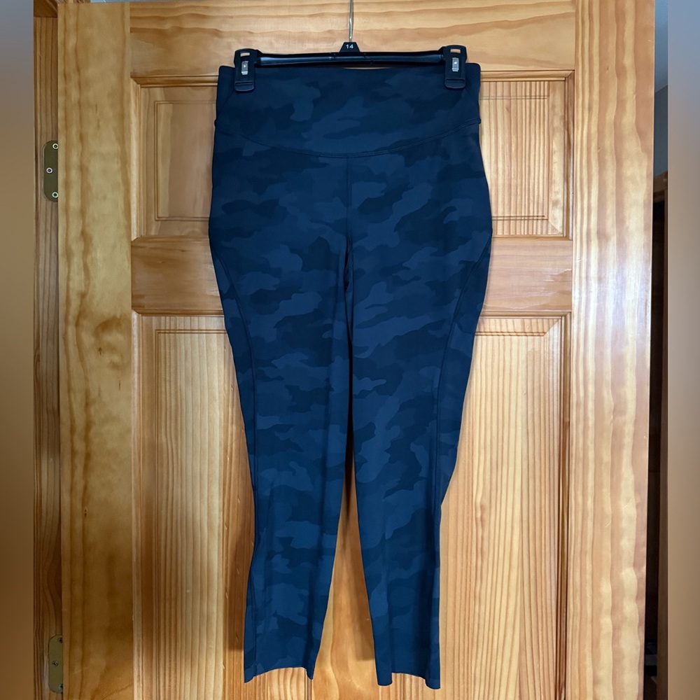 lululemon athletica Base Pace Black Camo Leggings